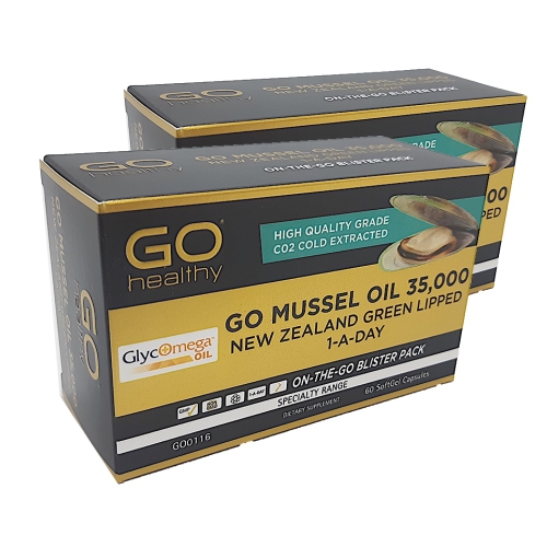 고헬씨 초록입홍합 오일 Mussel Oil 35000 60캡슐 x2_이미지