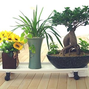 At34 원텍코리아  물받이 화분정리대1단 화분다이 화분대 화분받침 화분받침대 베란다화분걸이대 고객만족