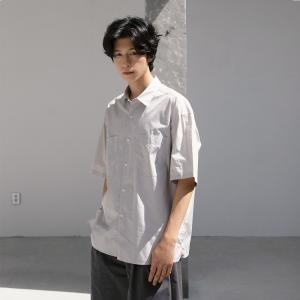 어나더오피스 Writer Shirt Dove Gray 197518_이미지