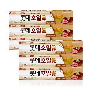 롯데이라이프 롯데호일 30cm x 30m 18㎛ (6개)_이미지