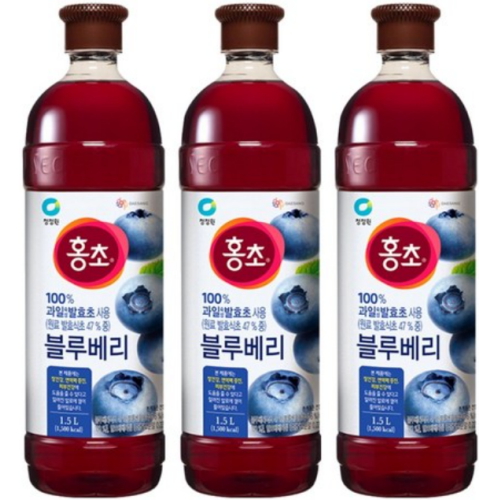 홍초 블루베리 1.5L