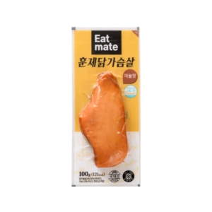 미트코 잇메이트 훈제 닭가슴살 마늘맛 100g