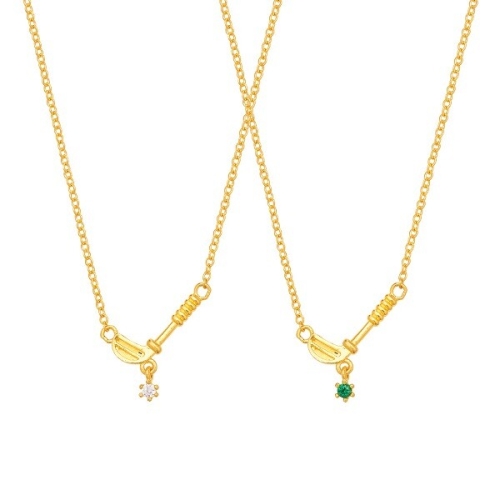 삼성금거래소 골프 굿즈 골프채 목걸이 큐빅 3.34g (1개)