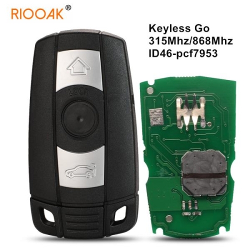 BMW Jingyuqin CAS3 + �ڵ��� ���� Ű 315 /433/ 868MHz E60 �ø��� X5 Z4 �۽ű� Ĩ PCF7953