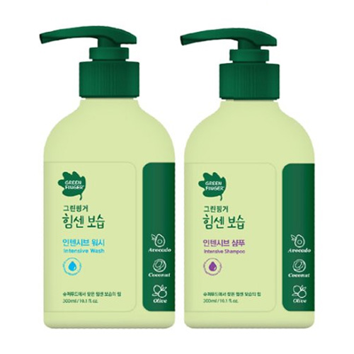 그린핑거 힘센보습 인텐시브 워시+샴푸 2종세트이미지입니다. 누르면 해당 게시물로 새창이동합니다.