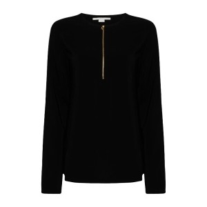 스텔라매카트니 아이코닉 지퍼 디테일 라운드넥 블라우스 6T01473DU