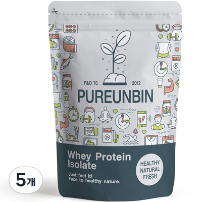 푸른빈 WPI 분리 유청단백질 분말 가루 500g (5개)_이미지