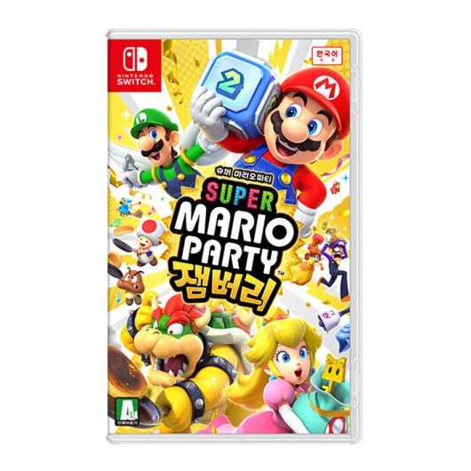 Nintendo 슈퍼 마리오 파티 잼버리 한글판이미지입니다. 누르면 해당 게시물로 새창이동합니다.
