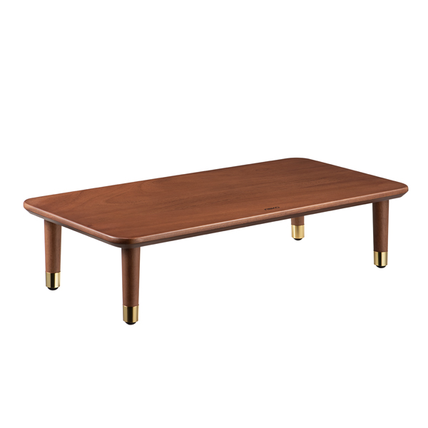 앱코 AMS11S 싱글 원목 모니터 스탠드_이미지