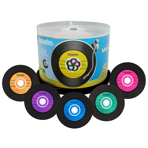 ������ CD-R 700MB 52x 5�÷� ���� 50��