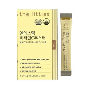 더리틀스 더리틀스 엠에스엠 비타민C 부스터 3.2g 30포 (5개)_이미지