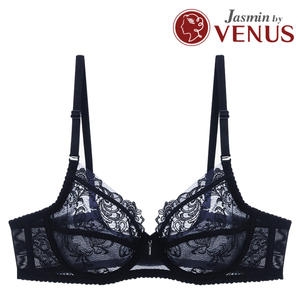 비너스 by자스민 레이스 와이어 몰드 홑겹 브라 JBR026_이미지