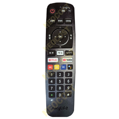 스카이라이프 넷플릭스 리모컨 UHD-0404이미지입니다. 누르면 해당 게시물로 새창이동합니다.