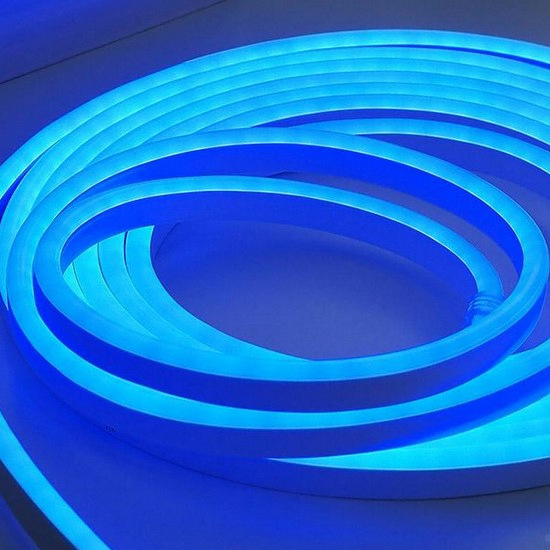 라이트컴 COMS LED 튜브네온 플렉시블 바 슬림형 세트 블루 500cm_이미지