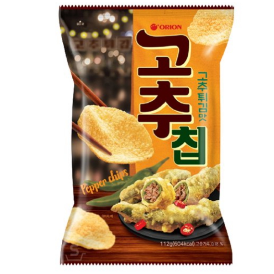 오리온 고추칩 고추튀김맛 112g (10개)_이미지