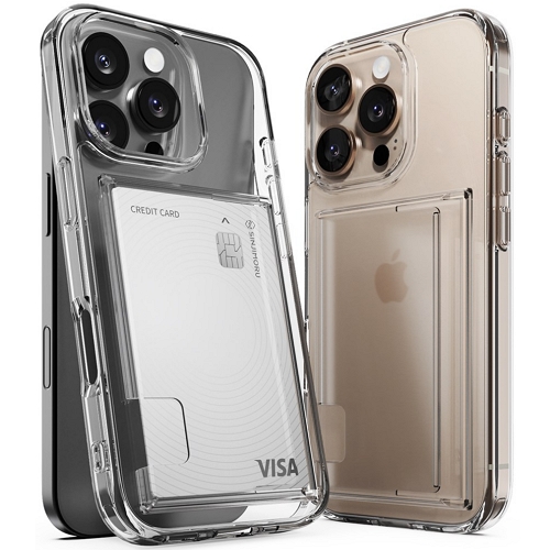 신지모루 아이폰15 프로 맥스 에어클로 카드슬롯 케이스