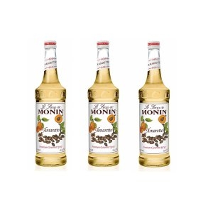 모닌 아마레토 시럽 Monin Amaretto Syrup 750ml 3팩