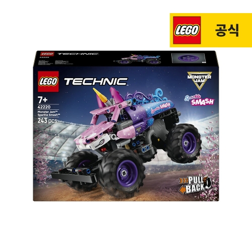 레고 Monster Jam™ Sparkle Smash™ 풀백 (42220)