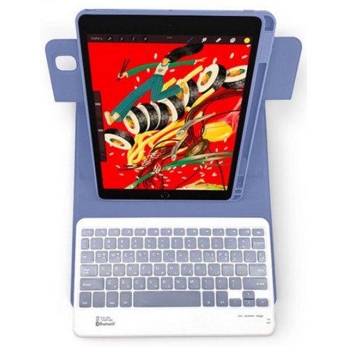 ������ũ AZV iPad 9���� �޺� ȸ�� Ű���� ���̽�