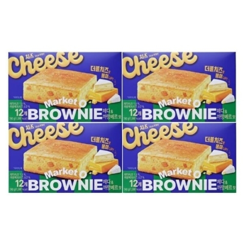 브라우니 체다 까망베르맛 240g
