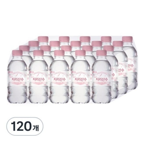 아워홈 지리산수 핑크 에디션 330ml (120개)_이미지