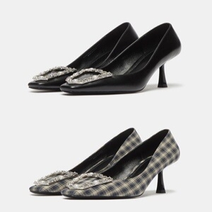 슈콤마보니 Polygon jewelry pumps DG1BS26004-I 2종