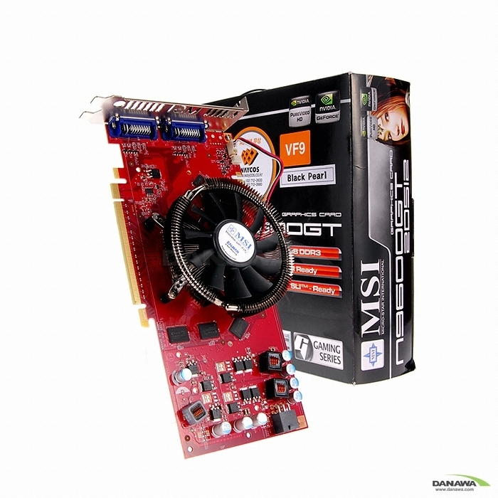 MSI 지포스 9600GT N9600GT-2D512 OC 512MB VF9 BLACK PEARL 웨이코스_이미지