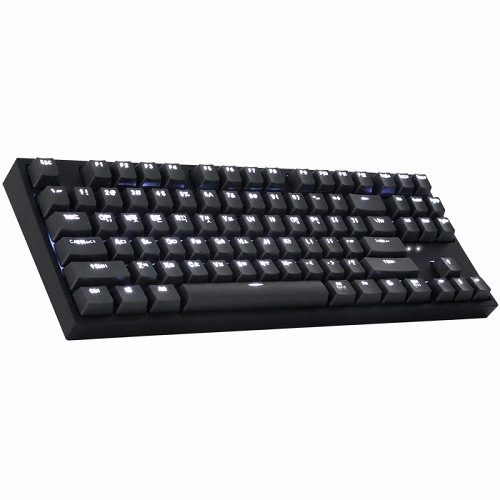 COX CK87 블랙 게이트론 LED 게이밍 기계식 (갈축)_이미지