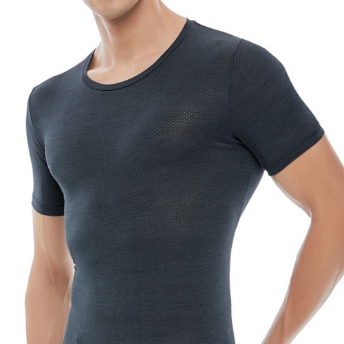 쿨 냉감 메쉬 U넥 반팔 런닝 JHMHV032