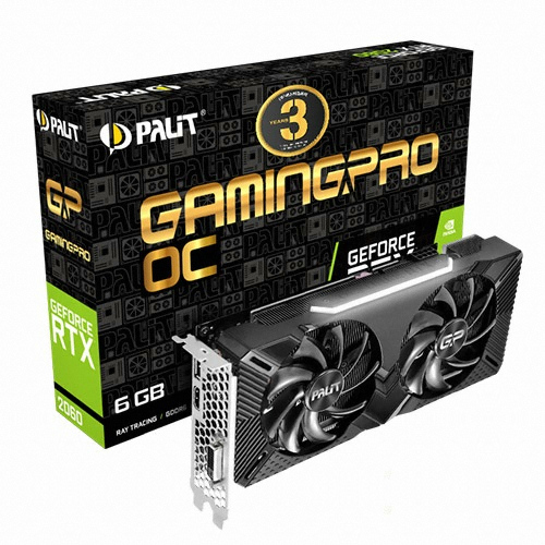 PALIT 지포스 RTX 2060 GAMINGPRO OC D6 6GB_이미지