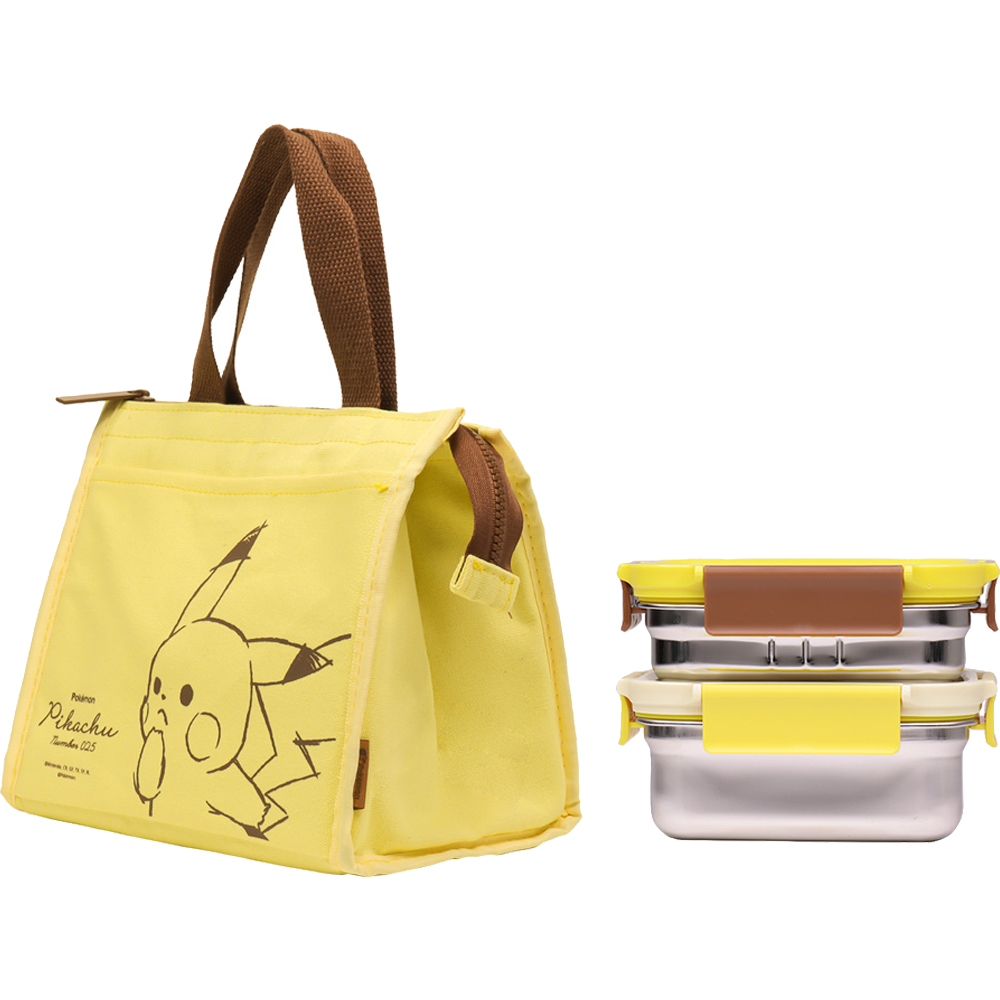포켓몬스터 스텐 카고 2단도시락 + 가방