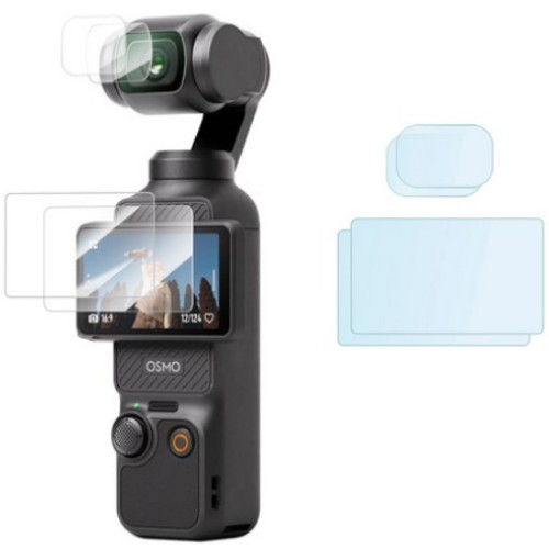 마젠타 DJI 오즈모 포켓3용 강화유리 액정보호필름_이미지