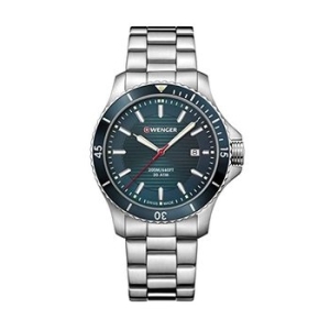 웽거 스위스 웽거 손목시계 181266 Mens Seaforce Swiss Made Analogue Quartz Stainles..