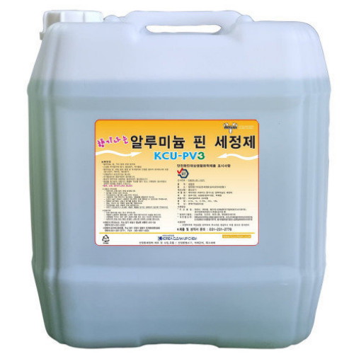 향기나는 알루미늄 핀 세정제 18L