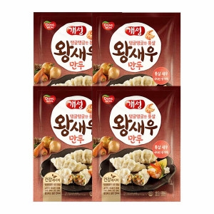 개성 왕새우만두 315gX4봉 /냉동만두/간식