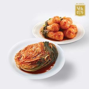 남도미가 감칠맛나는 전라도 포기김치5kg+총각김치2kg (1개)_이미지