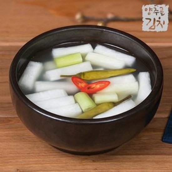 양주골김치 동치미 3kg