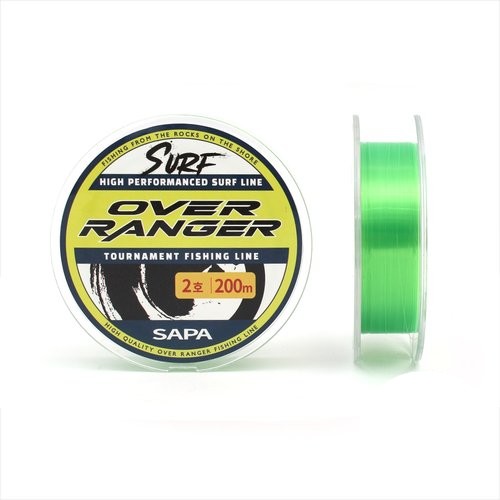 싸파 오버레인저 원투 전용라인 (형광그린,200m)_이미지