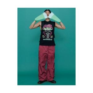 나일론 카고 와이드핏 팬츠 핑크 264521CY1X 264521CY1X 195798