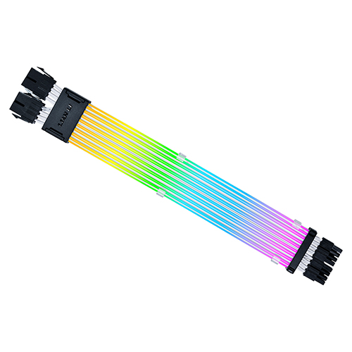 리안리 STRIMER WIRELESS CPU 2x8핀 케이블 (PW8-1W-CPU, 0.26m)