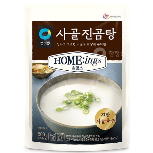 대상 청정원 호밍스 사골 진곰탕 500g (1개)_이미지