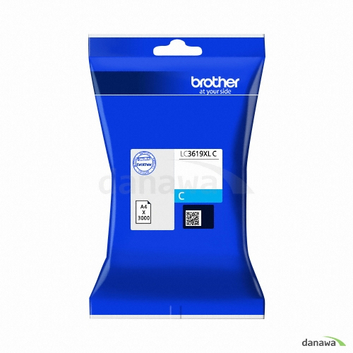 Brother 정품 LC-3619XL C 파랑