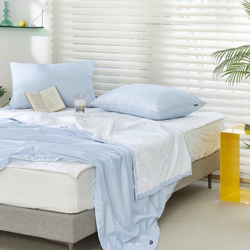 보트 듀라론 냉감 알러지케어 2겹 여름이불패드세트