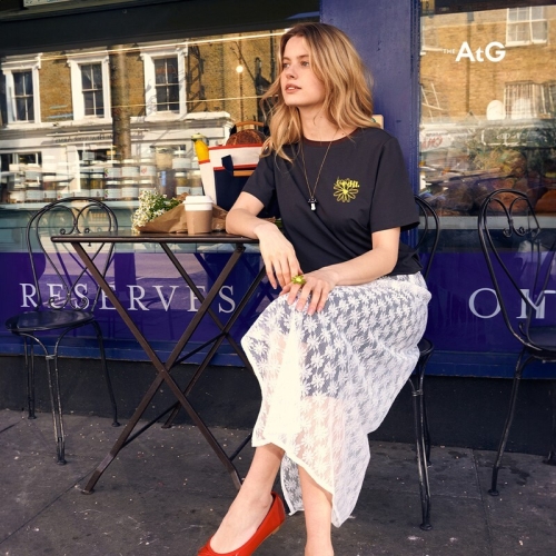 더엣지 THEATG 바이에딧 콜라보 레이스 레이어드 랩스커트 916887