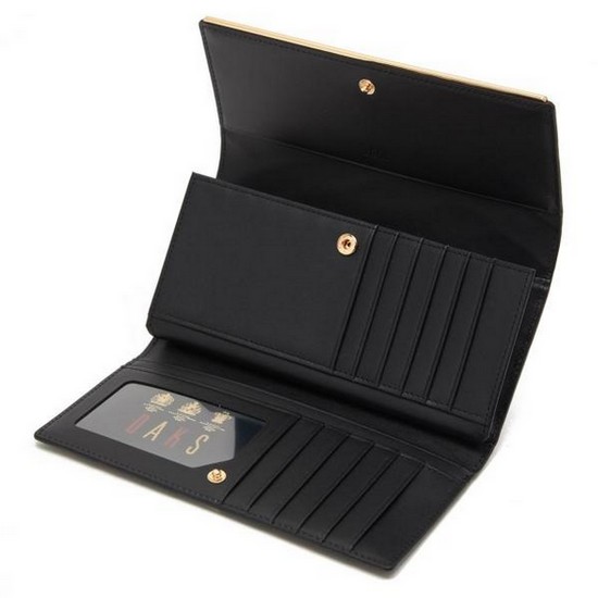 닥스 칼라일 패턴 골드 DD 장지갑 DCWA4E411BK_이미지