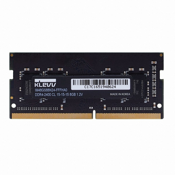 ESSENCORE KLEVV 노트북 DDR4-2400 CL15 (8GB)_이미지