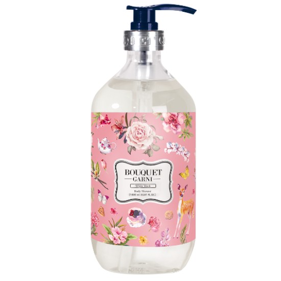 부케가르니 화이트머스크 바디워시 1000ml (1개)_이미지