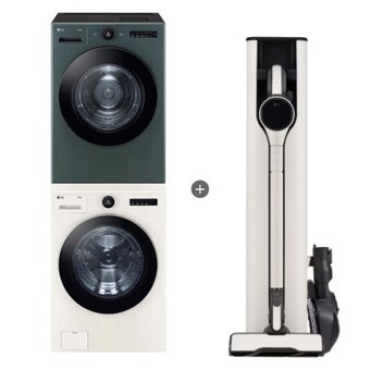 LG전자 트롬 오브제컬렉션 FX24ENE + RD20GNG + 청소기 AX948BWE