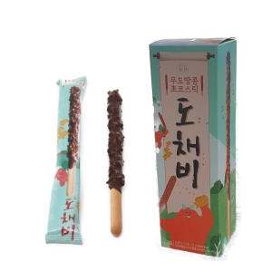 선영푸드 제주를 만난 우도땅콩 초코스틱 도채비 7개입 (1개)_이미지