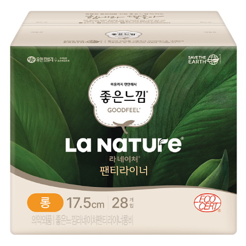 좋은느낌 라네이처 팬티라이너 롱 28개 (4팩(112개))_이미지